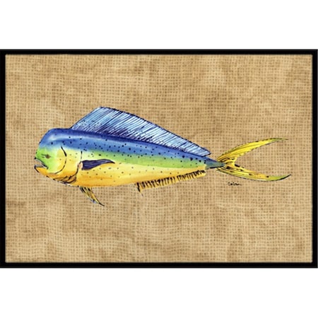 Carolines Treasures 18 x 27 In. Dolphin Mahi Mahi Indoor or Outdoor Mat 8810MAT